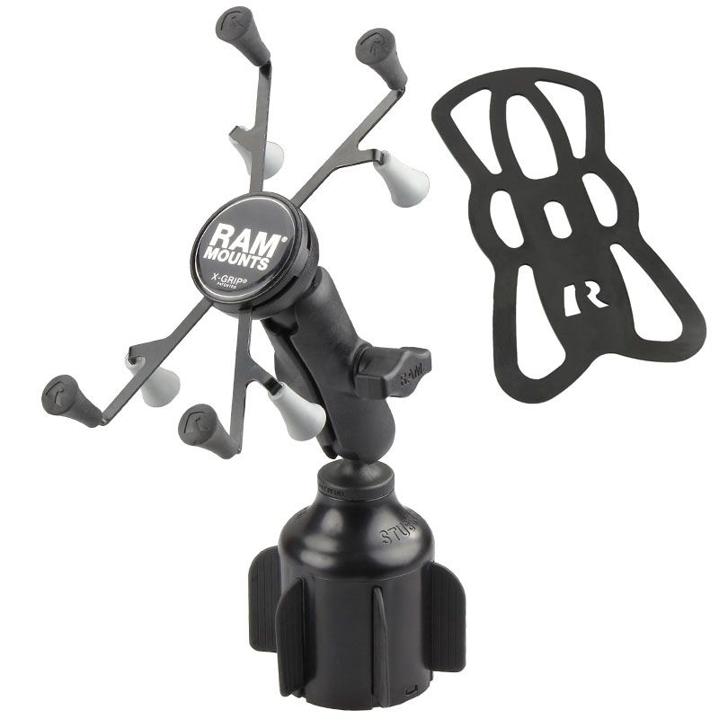 RAM X-Grip® voor 7 "-8" tablets met RAM Stubby ™ Cup Holder Base - RAM Mounts RAP-B-299-4-UN8U afbeelding 2
