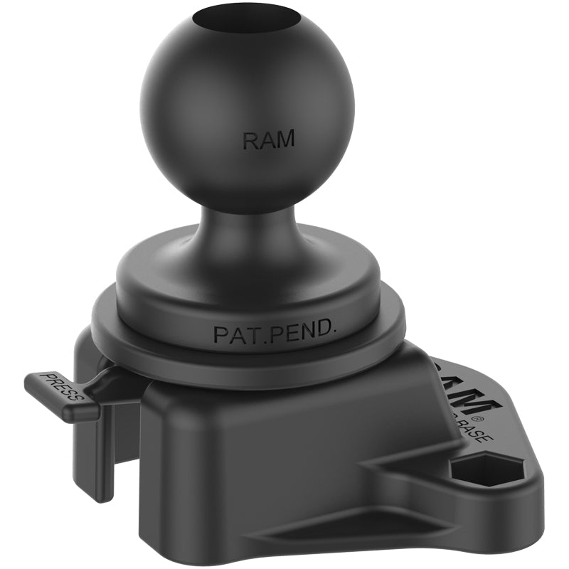 RAM track ball basis met drill down ontvanger - RAM Mounts RAP-B-304U-TRA1