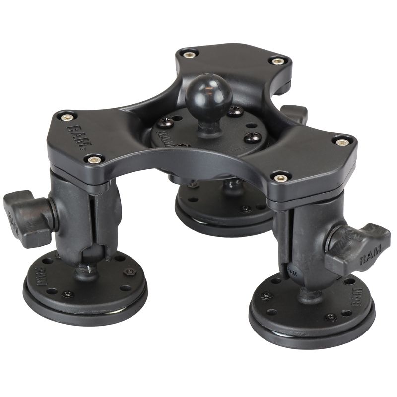 RAM Triple Kogel en Arm Magnetische Basis met Kogel - RAM Mounts RAP-B-365-1-339U afbeelding 1