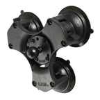 RAM Twist-Lock™ Triple Zuignapbevestiging met Rechthoekige AMPS-plaat - RAM Mounts RAM-B-139U-224 afbeelding 5