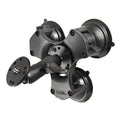 RAM twist lock drievoudige zuignap met ronde plaat en 14 20 bout - RAM Mounts RAP-B-365-224-202AU