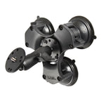 RAM twist lock drievoudige zuignap met ronde plaat en 14 20 bout - RAM Mounts RAP-B-365-224-202AU