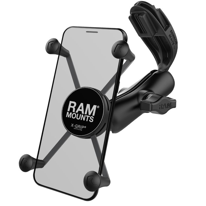 RAM X-Grip™ Grote Telefoonhouder met RAM Mirror-Mate™ voor Sprinter Van - RAM Mounts RAP-B-369C-UN10BU afbeelding 1