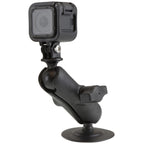 RAM Flex Zelfklevende Dubbele Kogel Montage met Actie Camera Adapter - RAM Mounts RAP-B-378-202U-GOP1 afbeelding 2