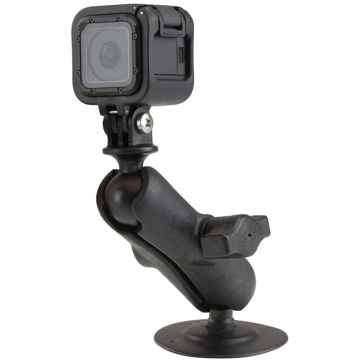 RAM Flex Zelfklevende Dubbele Kogel Montage met Actie Camera Adapter - RAM Mounts RAP-B-378-202U-GOP1 afbeelding 2