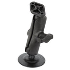 RAM Flex Zelfklevende Dubbele Bal Montage met Diamond Plate - B Maat Medium - RAM Mounts RAP-B-378-238U afbeelding 1