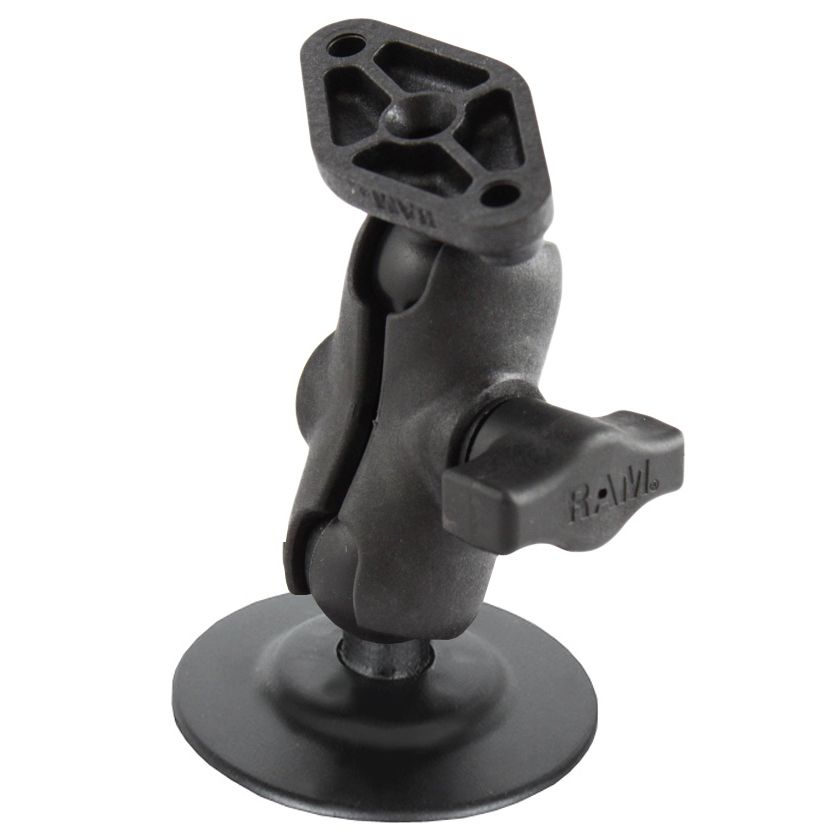 RAM Flex Zelfklevende Dubbele Bal Montage met Diamantplaat - B Maat Kort - RAM Mounts RAP-B-378-A-238U afbeelding 1