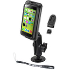 RAM aqua box pro 20 iPhone 5 montage met flex zelfklevende basis - RAM Mounts RAP-B-378-AQ7-2-I5