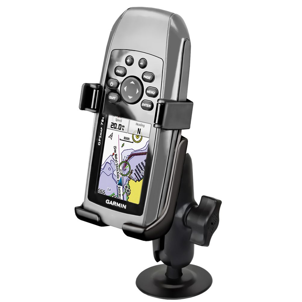 RAM EZ-Roll'r™ met Flex Adhesive Mount voor Garmin GPSMAP + meer - RAM Mounts RAP-B-378-GA40 afbeelding 1
