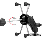 RAM Roterende X-Grip® Grote Telefoonbevestiging met Flexibele Lijmbasis - RAM Mounts RAP-B-378-UN10RU afbeelding 4