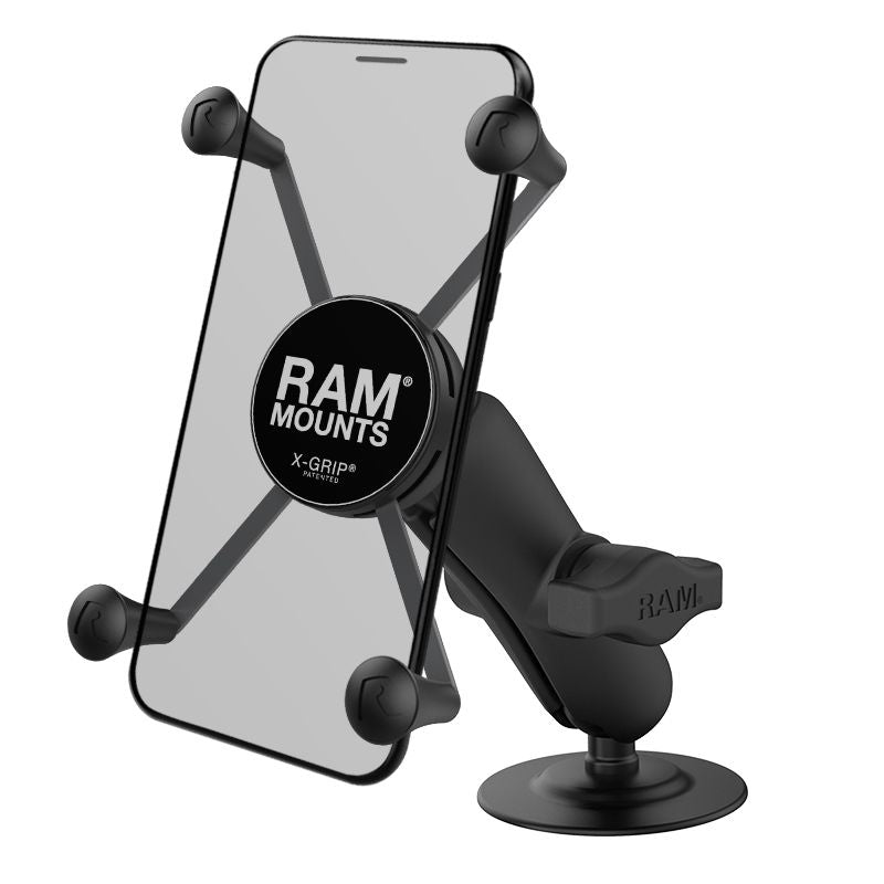 RAM X-Grip® Grote Telefoonhouder met Flex Zelfklevende Basis - RAM Mounts RAP-B-378-UN10U afbeelding 1