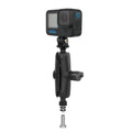 RAM tough ball bevestiging met actiecamera adapter voor bronco motorkap tie down - RAM Mounts RAP-B-379-252062-2SLW-A-GOP1U