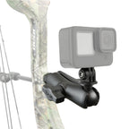 RAM Bow-Cam™ Bevestiging met Universele Actiecamera Adapter - RAM Mounts RAP-B-379-312437-GOP1 afbeelding 1