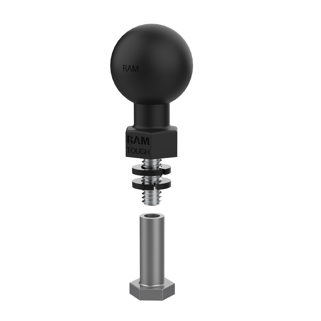 RAM tough ball voor bronco motorkap vastbinder - RAM Mounts RAP-B-379U-252062-2SLW