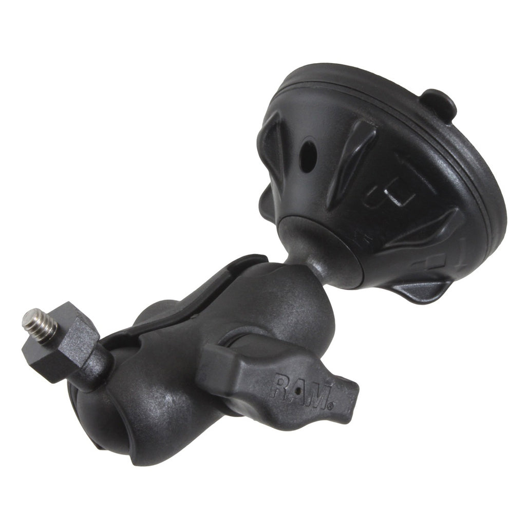 RAM Twist-Lock™ Laag-profiel Zuigbekers met 0,64 cm (0.25") -20 Gedeschte Stud - RAM Mounts RAP-B-379U-A-224-2-OPT1U afbeelding 1