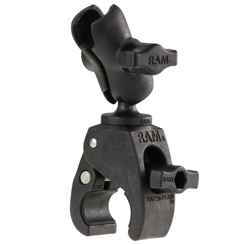 RAM Tough-Claw™ Kleine Klem Basis met Dubbele Socket Arm - Kort - RAM Mounts RAP-B-400-201-AU afbeelding 1