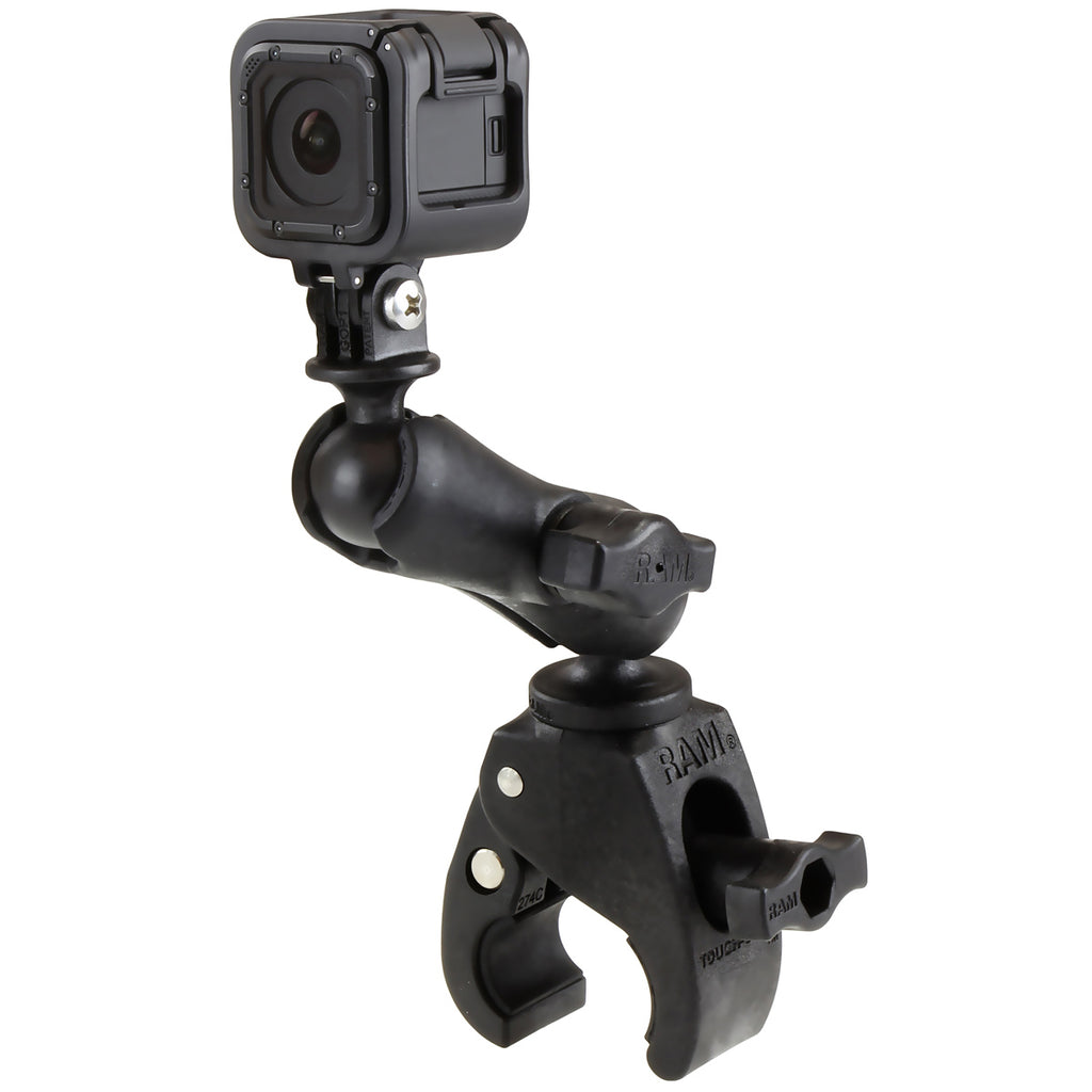 RAM Tough-Claw™ Dubbele Kogel Montage met Universele Actie Camera Adapter - RAM Mounts RAP-B-400-GOP1U afbeelding 2