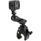 RAM Tough-Claw™ Dubbele Kogel Montage met Universele Actie Camera Adapter - RAM Mounts RAP-B-400-GOP1U afbeelding 2