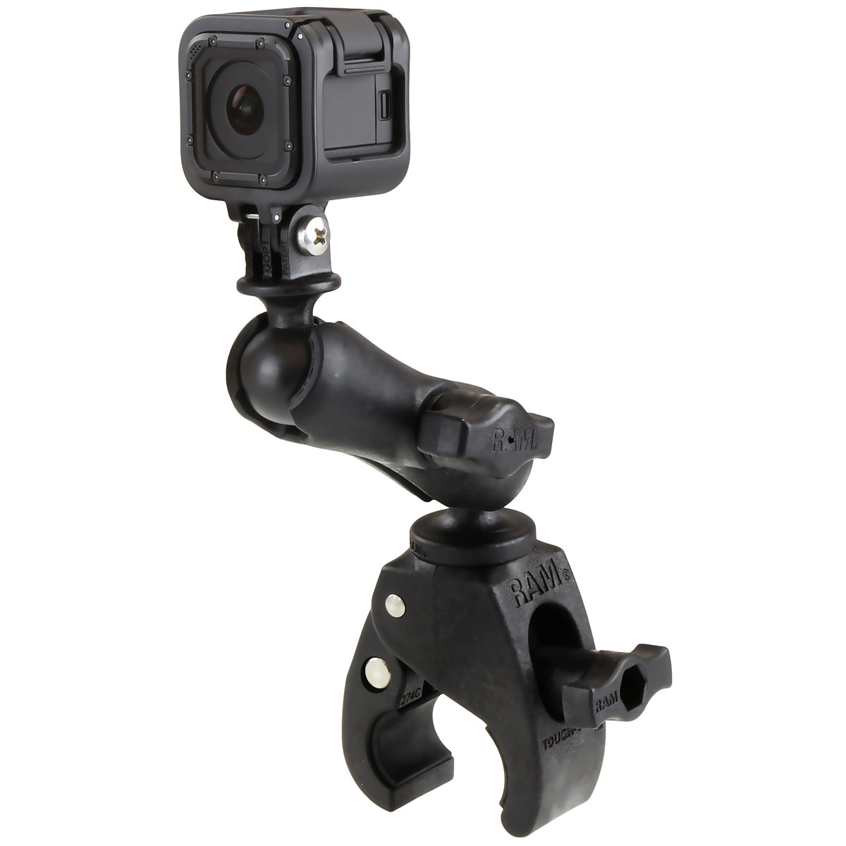 RAM Tough-Claw™ Dubbele Kogel Montage met Universele Actie Camera Adapter - RAM Mounts RAP-B-400-GOP1U afbeelding 2
