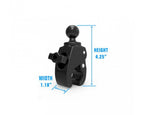 RAM TOUGH-CLAW WITH 1" DIA BALL