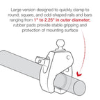 RAM Tough-Claw™ Grote Klem Basis met Bal - RAM Mounts RAP-B-401U afbeelding 5