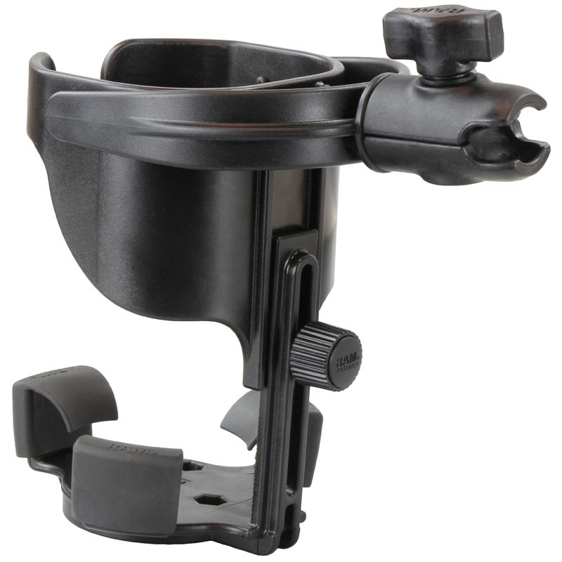 RAM Level Cup™ XL 32oz Drinkhouder met Grote Bandklem Basis - RAM Mounts RAP-B-417-200-1-231Z-2NUBU afbeelding 4