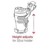 RAM Level Cup™ XL 32oz Drinkhouder met RAM Tough-Claw™ - RAM Mounts RAP-B-417-400U afbeelding 6
