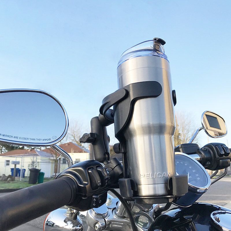 RAM Level Cup™ XL 946 ml (32-ounce) drinkhouder met kogelbevestiging - RAM Mounts RAP-B-417BU afbeelding 5