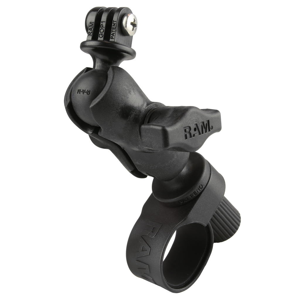 RAM Tough-Strap™ Dubbele Kogel Montage met Universele Actie Camera Adapter - RAM Mounts RAP-B-460-A-GOP1U afbeelding 2