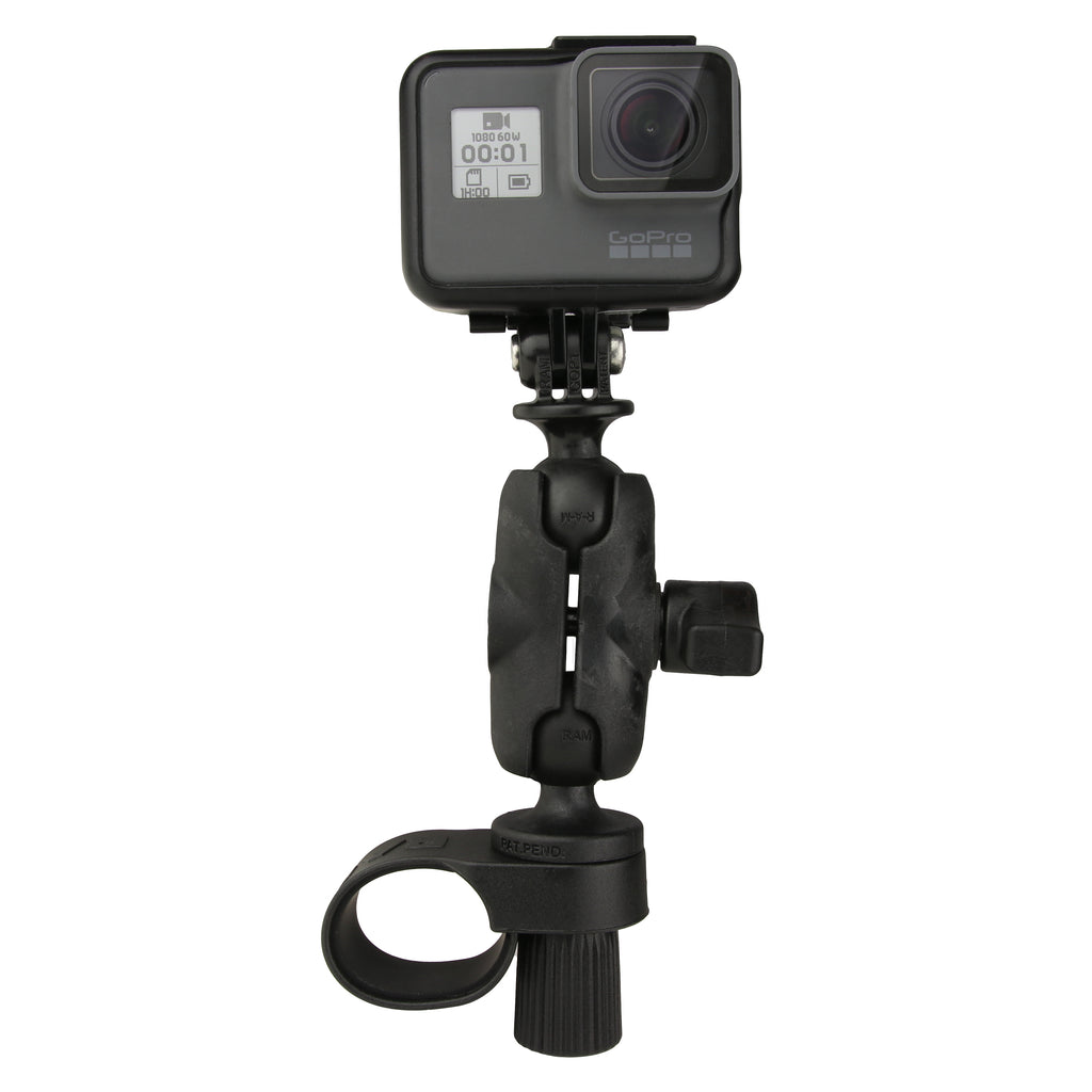 RAM Tough-Strap™ Dubbele Kogel Montage met Universele Actie Camera Adapter - RAM Mounts RAP-B-460-A-GOP1U afbeelding 3