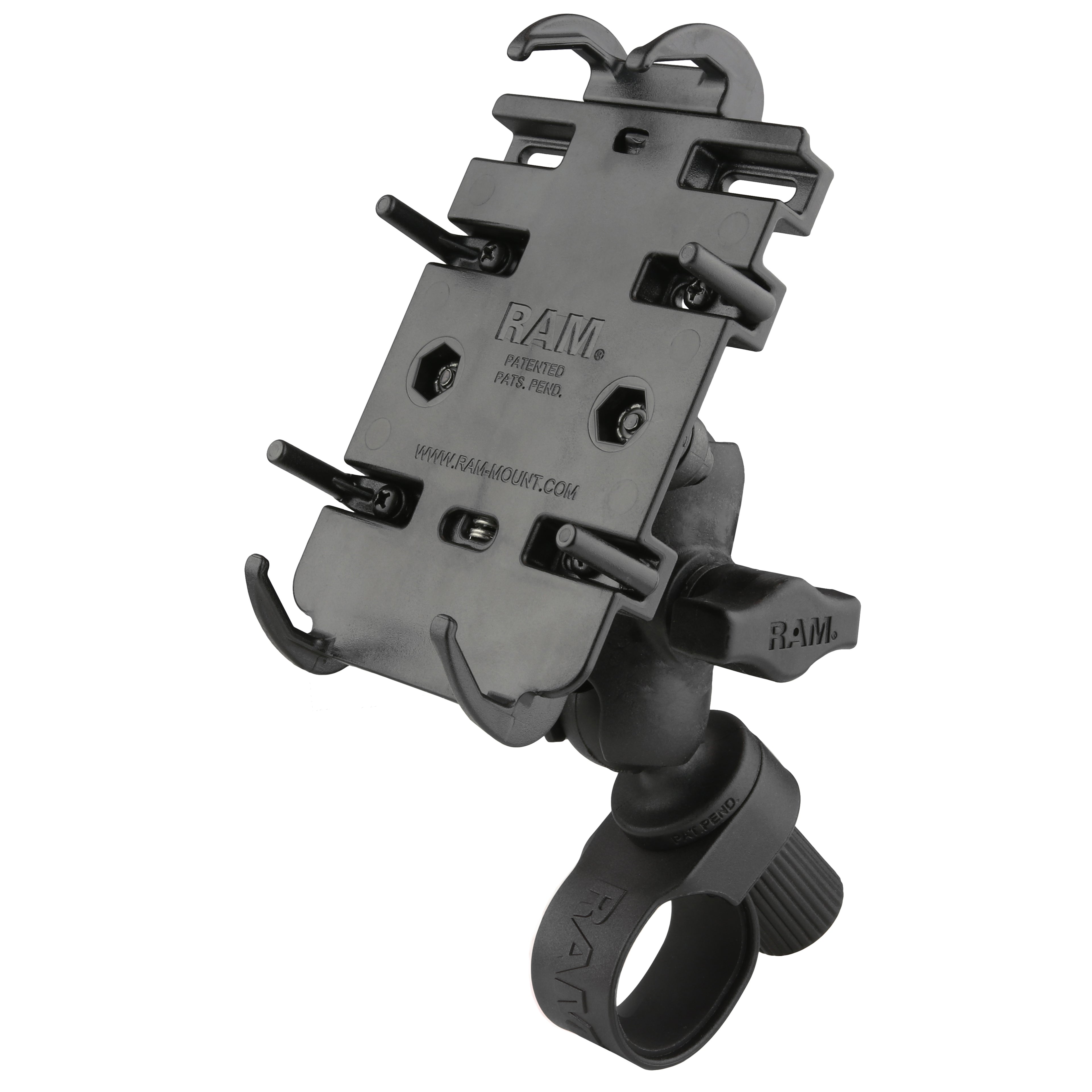 RAM Quick-Grip™ Telefoonhouder met RAM Tough-Strap™ Stuurbasis - RAM Mounts RAP-B-460-A-PD3U afbeelding 4