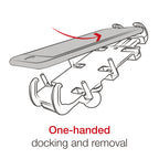RAM Quick-Grip™ XL Telefoonhouder met RAM Tough-Strap™ Stuurhouder Basis - RAM Mounts RAP-B-460-A-PD4U afbeelding 9