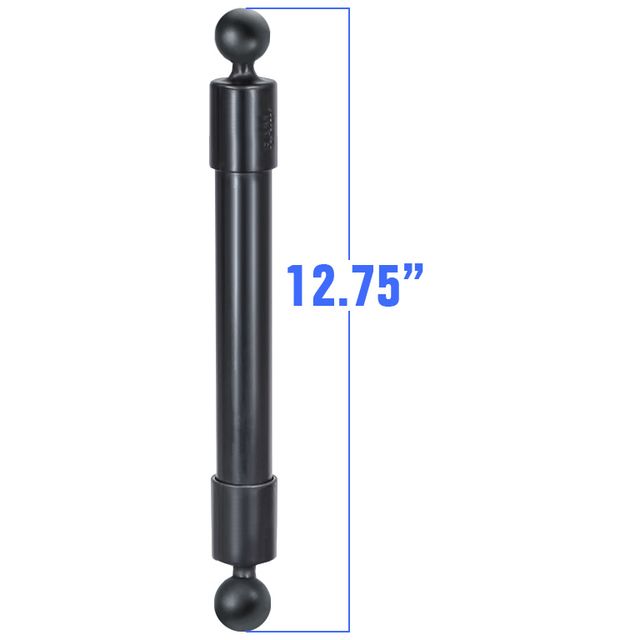RAM 14" PVC-buisverlenging met baluiteinden en dubbele socketarm - RAM Mounts RAP-BB-230-14-201U afbeelding 3