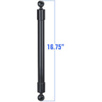 RAM 18" PVC pijpverlenging met bal einden & dubbele socketarm - RAM Mounts RAP-BB-230-18-201U afbeelding 4