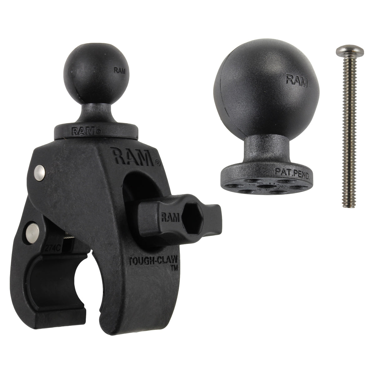 RAM Tough-Claw™ Kleine Klem Bal Basis voor B-formaat & C-formaat - RAM Mounts RAP-BC-400U afbeelding 1