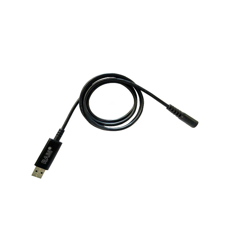 RAM audio adapter kabel 35 mm vrouwelijke connector naar USB type a male - RAM Mounts RAP-CAB-USBA-AUD35U
