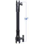 RAM 14" PVC pijpverlenging met B-maat & C-maat socketarmen - RAM Mounts RAP-CB-201-14U afbeelding 1