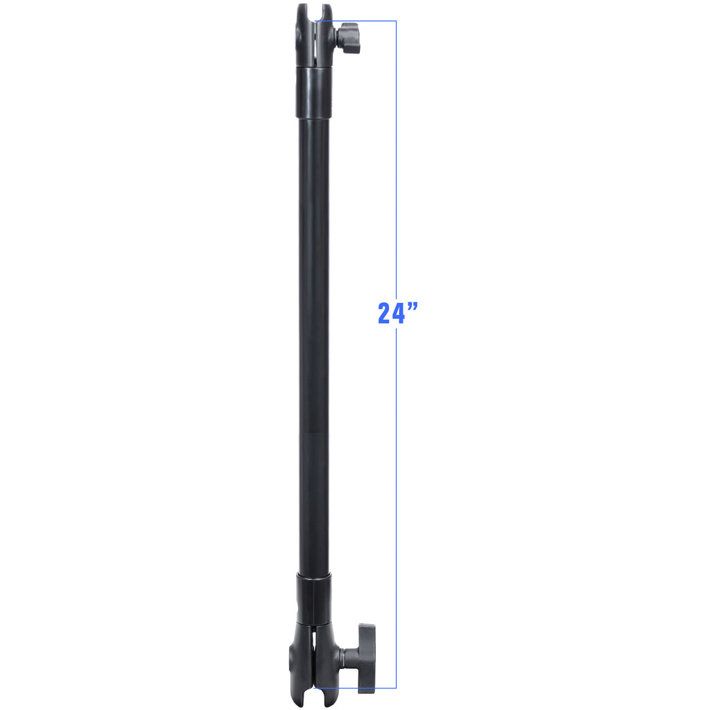 RAM 24" PVC pijpverlenging met B-maat & C-maat socket armen - RAM Mounts RAP-CB-201-24U afbeelding 1