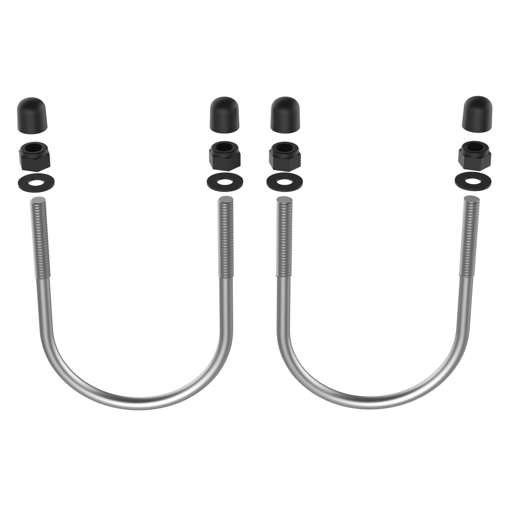 RAM U-Bout Hardware voor RAM Tough-Track™ 6,05cm (2.38") - 6,68cm (2.63") Rails - RAM Mounts RAP-HAR-TRACK-BH-263U afbeelding 1