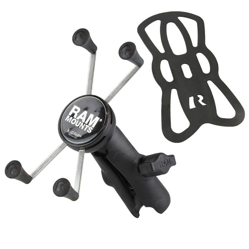 RAM X-Grip® Grote Telefoonhouder met Composite Dubbele Socket Arm - RAM Mounts RAP-HOL-UN10B-201U afbeelding 2