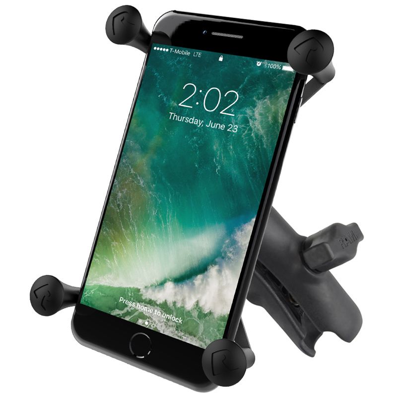 RAM X-Grip® Grote Telefoonhouder met Composite Dubbele Socket Arm - RAM Mounts RAP-HOL-UN10B-201U afbeelding 3