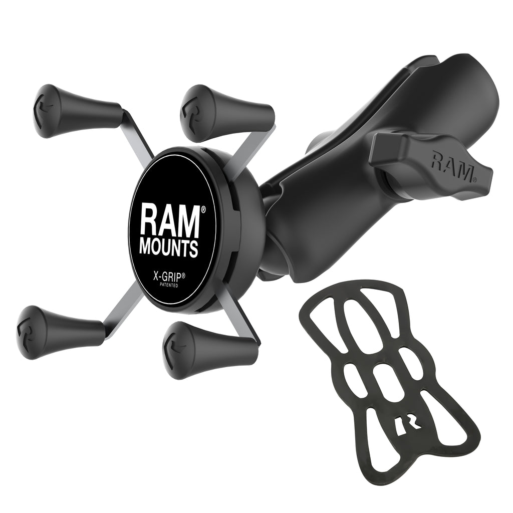 RAM X-Grip® Telefoonhouder met Composiet Dubbele Socketarm - RAM Mounts RAP-HOL-UN7B-201U afbeelding 2