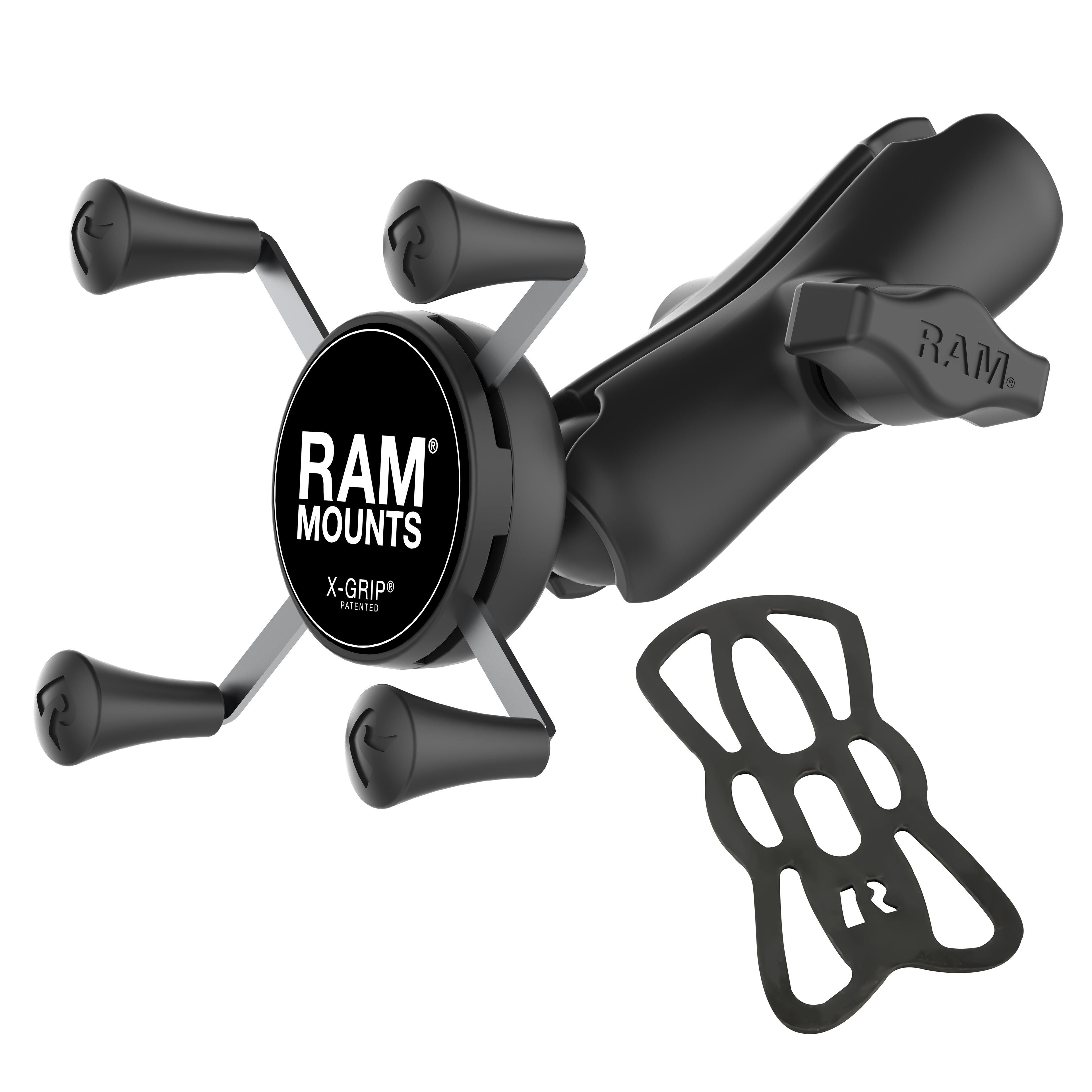 RAM X-Grip® Telefoonhouder met Composiet Dubbele Socketarm - RAM Mounts RAP-HOL-UN7B-201U afbeelding 2