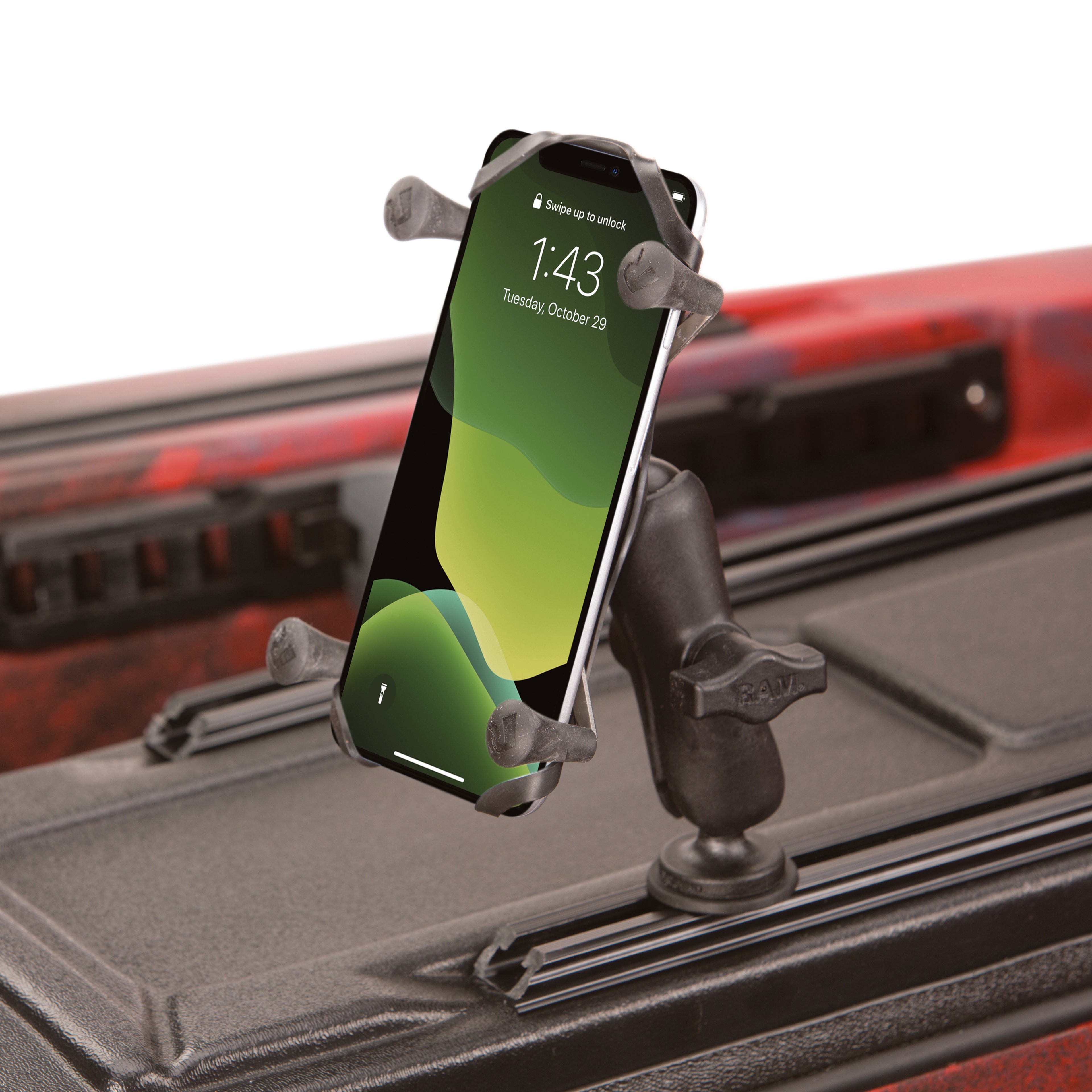 RAM X-Grip® Telefoonhouder met Composiet Dubbele Socketarm - RAM Mounts RAP-HOL-UN7B-201U afbeelding 7