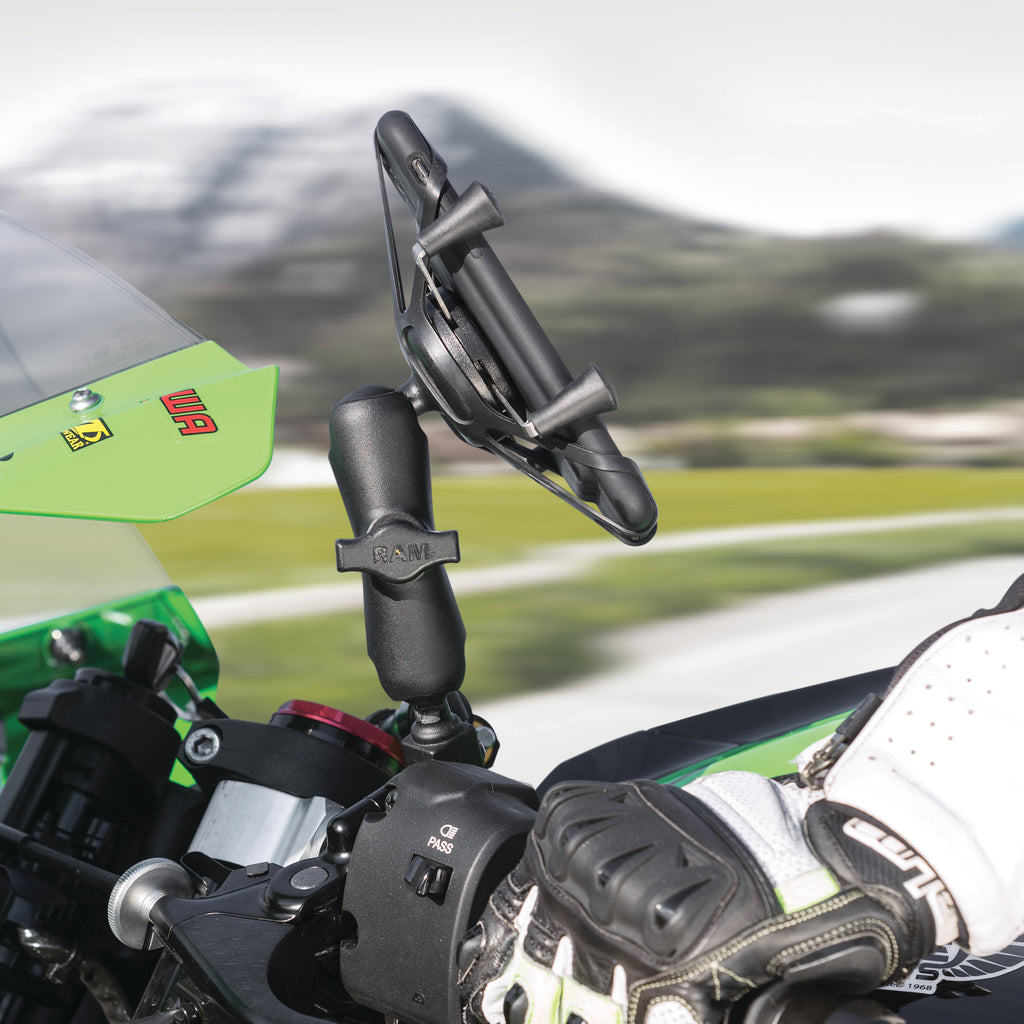 RAM X-Grip® Telefoonhouder met Composiet Dubbele Socketarm - RAM Mounts RAP-HOL-UN7B-201U afbeelding 9