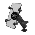 RAM X-Grip telefoonhouder met RAM track ball base medium - RAM Mounts RAP-HOL-UN7B-354-TRA1U