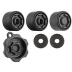 RAM 8" bovenste paal met dubbele schommelarmen en 75x75mm VESA-plaat - RAM Mounts RAM-VP-SW1-8-2461 afbeelding 12