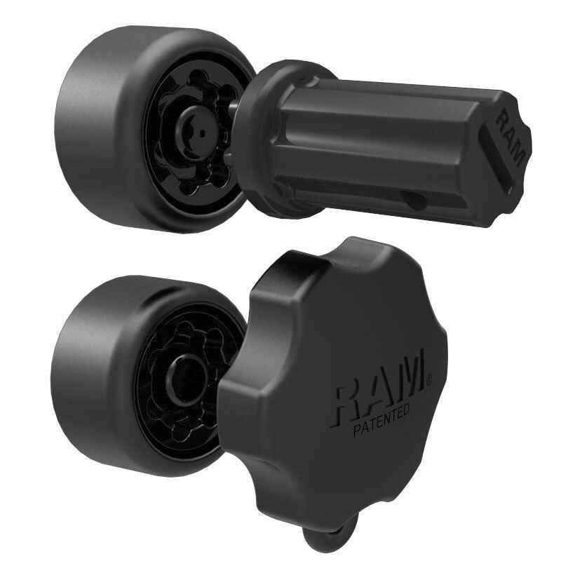 RAM Pin-Lock™ Veiligheidskit voor B-maat Socket Arms en Gimbal Brackets - RAM Mounts RAP-S-KNOB3-GU afbeelding 2