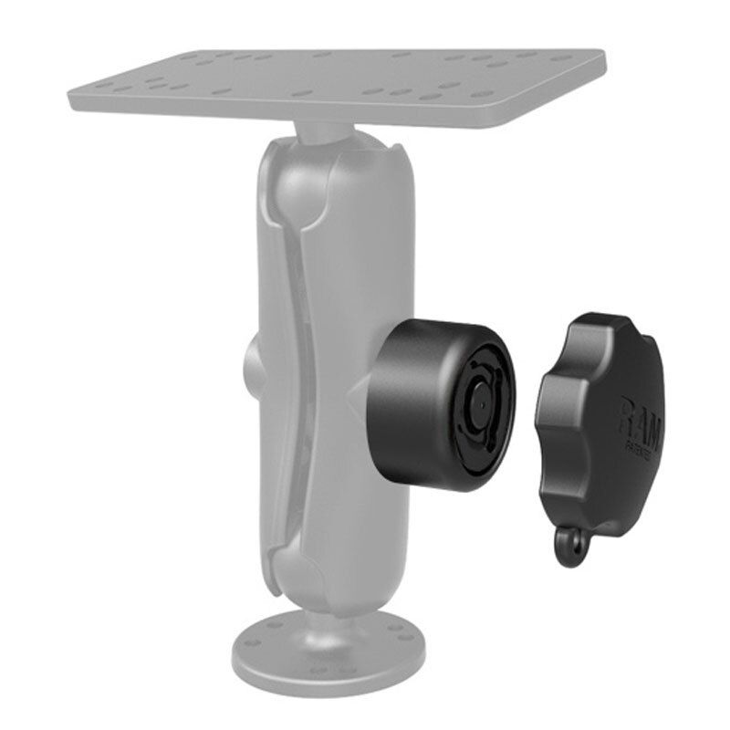 RAM Pin-Lock™ 4-pins beveiligingsknop voor C-maat en Swing Arms - RAM Mounts RAP-S-KNOB5-4U afbeelding 1