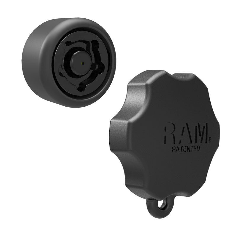 RAM Pin-Lock™ 5-pins beveiligingsknop voor C-formaat en swingarmen - RAM Mounts RAP-S-KNOB5-5U afbeelding 2